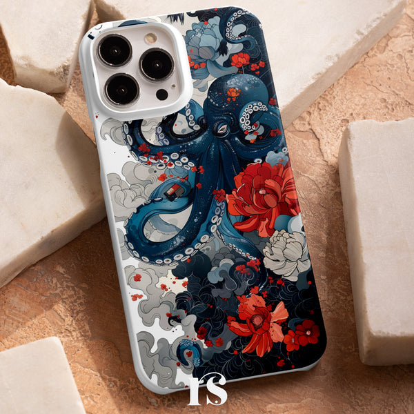 OCTOBLOOM - 🐙🌺 Sanatla Sarılmış Telefon Kılıfı