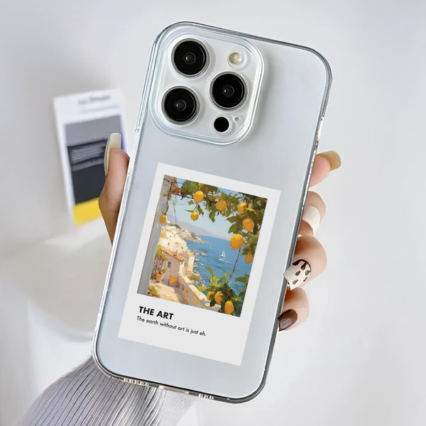 🍋✨ Amalfi Rüyası Limonlu Sahil - THE ART Telefon Kılıfı