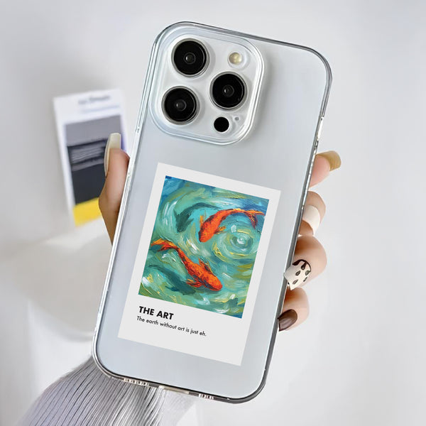 🐟💙 Sanatsal Balıklar  -  THE ART Telefon Kılıfı