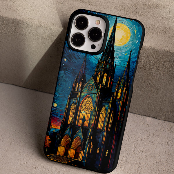 MOONLIGHT CATHEDRAL - 🌙🏰 Gotik Katedral Telefon Kılıfı