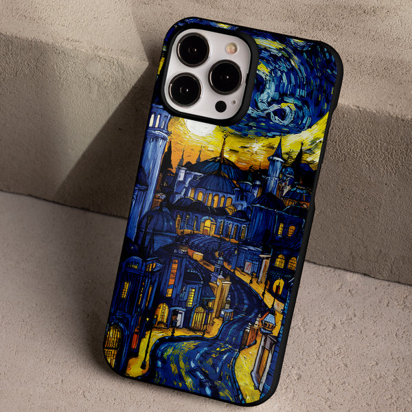 İSTANBUL RÜYASI - 🌙✨ Van Gogh Stili İstanbul Telefon Kılıfı