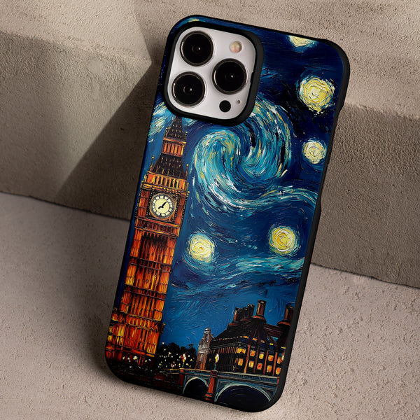 LONDON NIGHT - 🕰️🌟 Sanatsal Londra Telefon Kılıfı