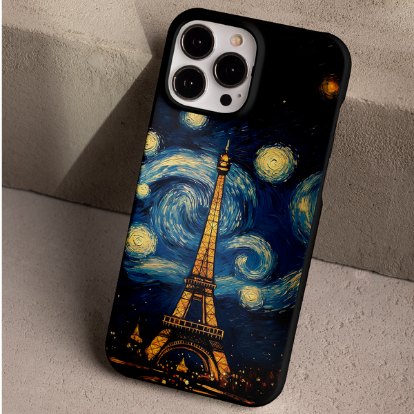 Yıldızlı Eiffel - 🌟🌙 Paris Temalı Telefon Kılıfı