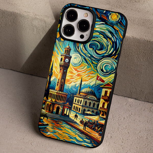 TURKISH NIGHTS - 🌌 İzmir Saat Kulesi Telefon Kılıfı