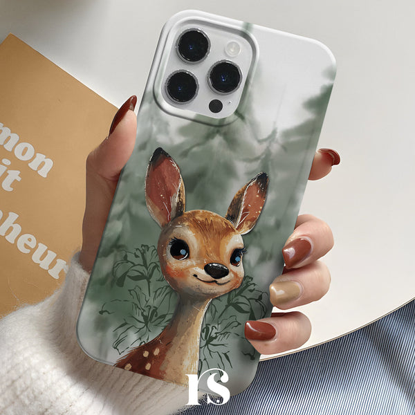 Orman Esintisi - 🌲🦌 Bambi Desenli Telefon Kılıfı